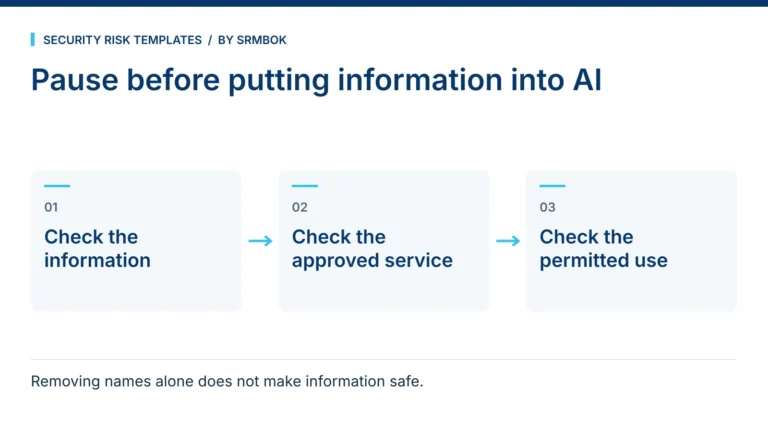 How Do I Check Whether Information Is Safe to Paste into AI?