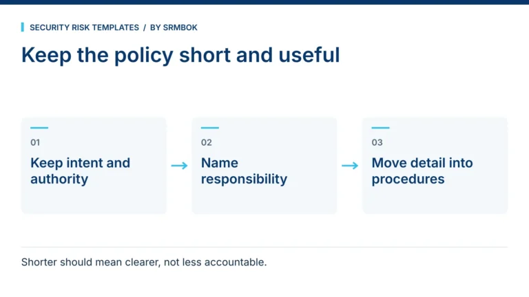 How Do I Shorten a Risk Policy Without Losing What Matters?